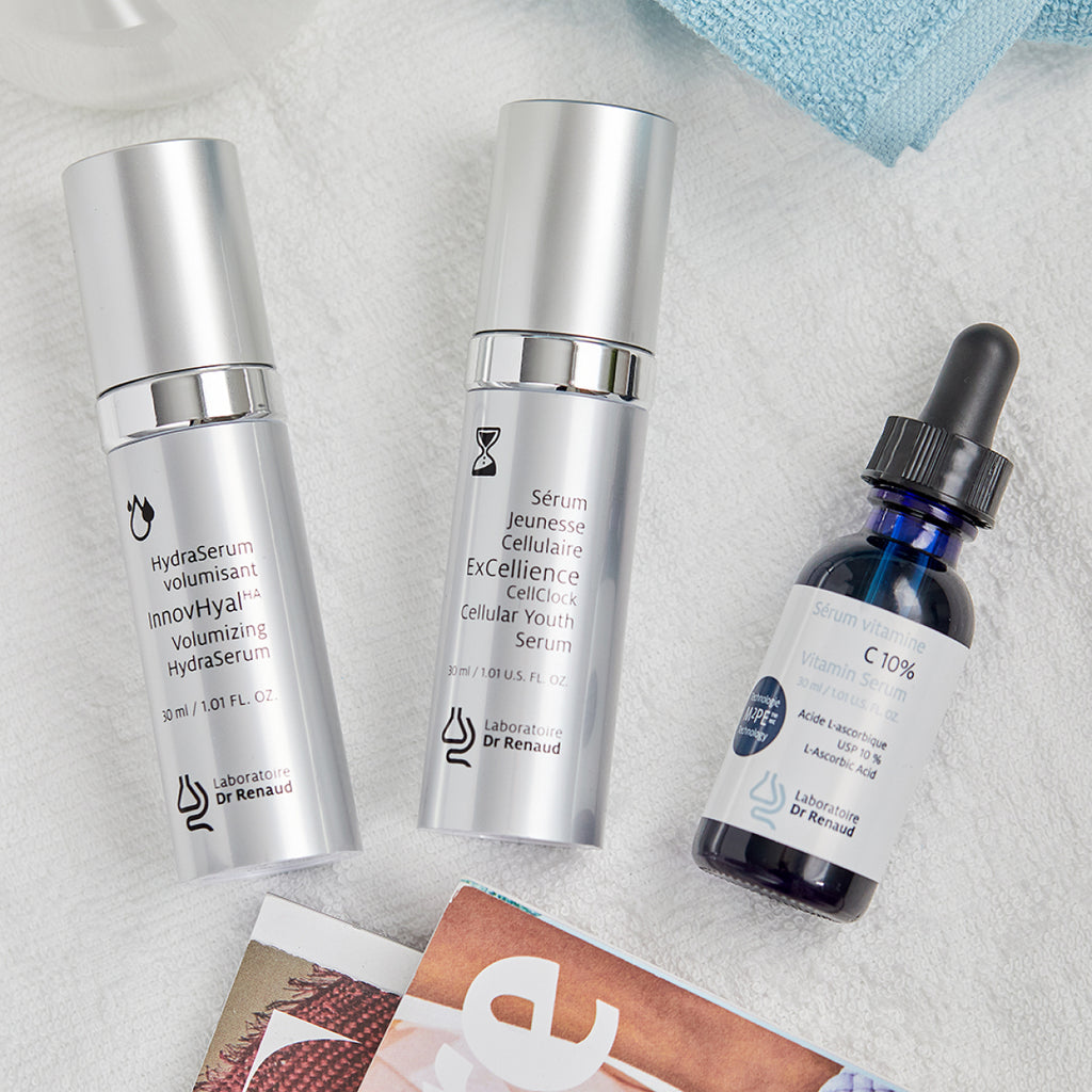Laboratoire Dr Renaud, skincare serums proudly made in Canada. Healthy hydrated, beautiful skin..